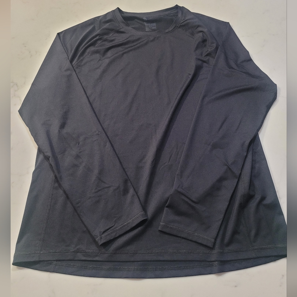 All in Motion Men's Long Sleeve Dark Gray Tee